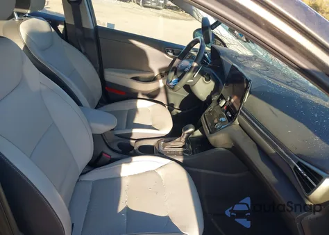 2021 Hyundai Ioniq Hybrid Limited from USA, damaged, VIN KMHC05LC7MU254282